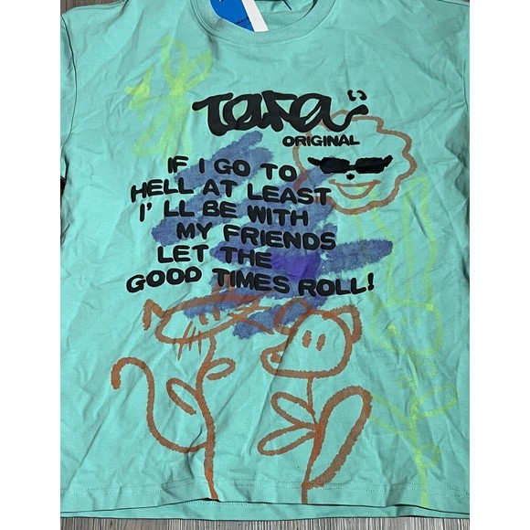 Taka Original Men’s Size Small Graffiti Japanese Brand Streetwear T-shirt - Picture 2 of 9